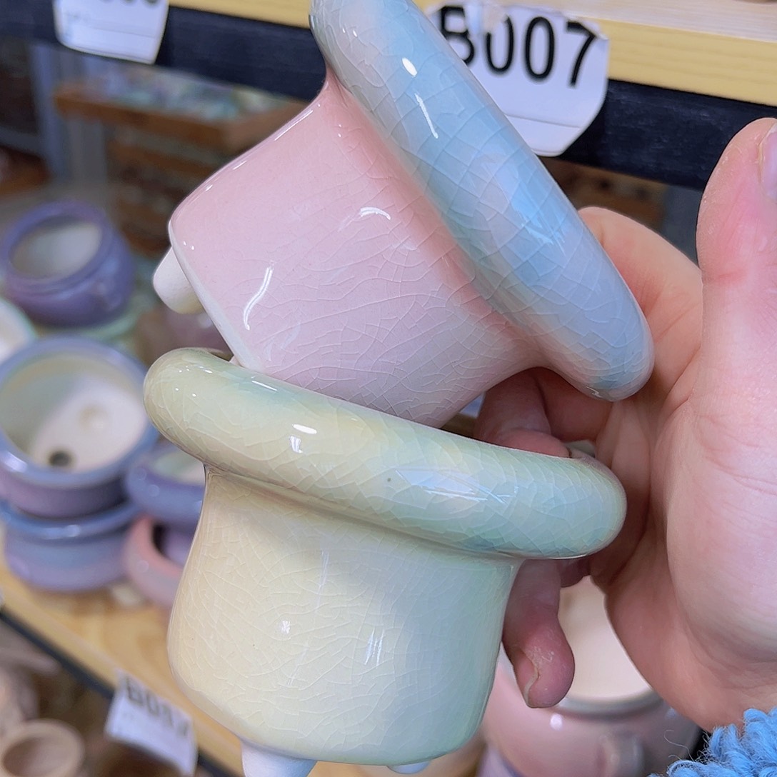 红陶陶瓷花盆当场满12包邮