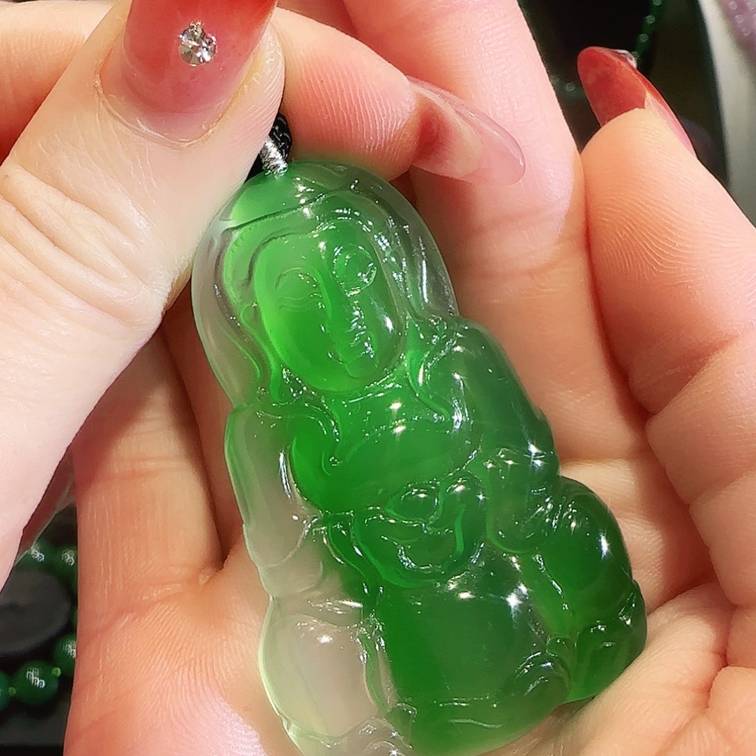 玛瑙/玉髓吊坠未镶嵌佛***佛