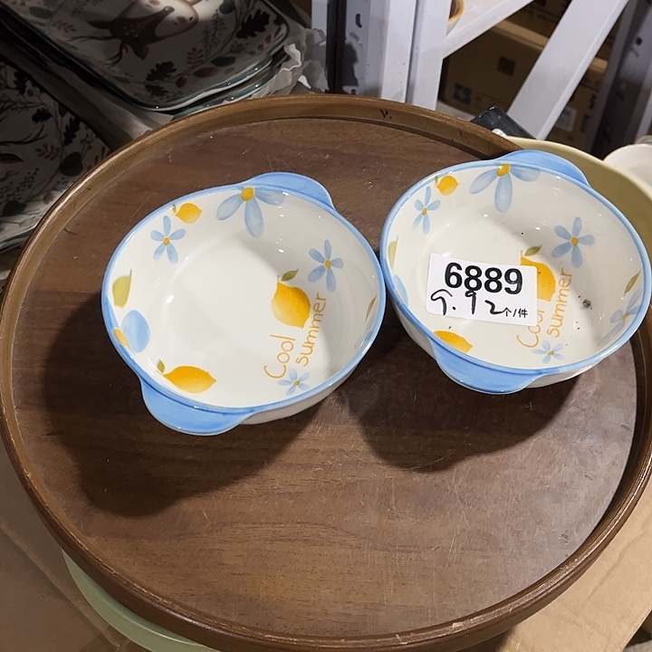 搪瓷微瑕外贸餐具6889