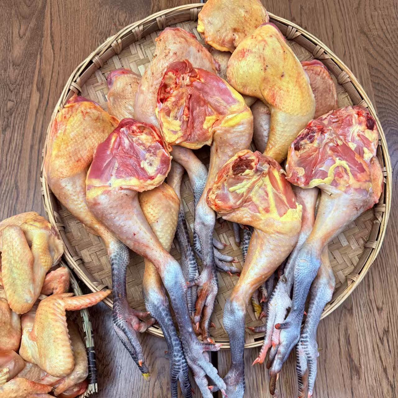 【天天】拍6个鸡腿送6个全翅送再送6个黑爪共18个 新鲜分割急冻锁鲜 顺丰包邮 包冰率不含冰