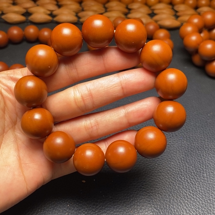 橄榄核手串1.8尺寸树王光珠全品
