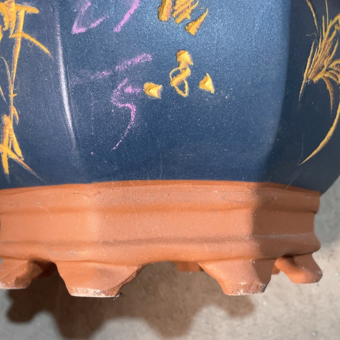 紫砂花盆紫砂等传统工艺制作