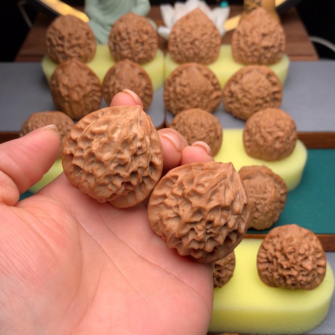 吊坠文玩核桃全品龙鳞狮子头39