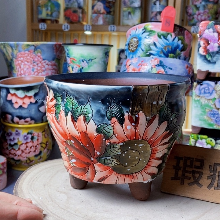 景德镇艺术手绘作品