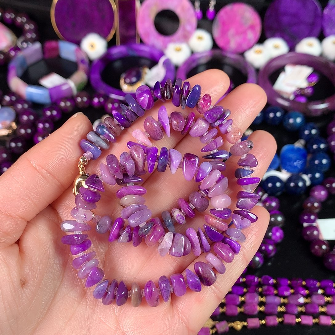 苏纪石（舒俱来）未镶嵌项链