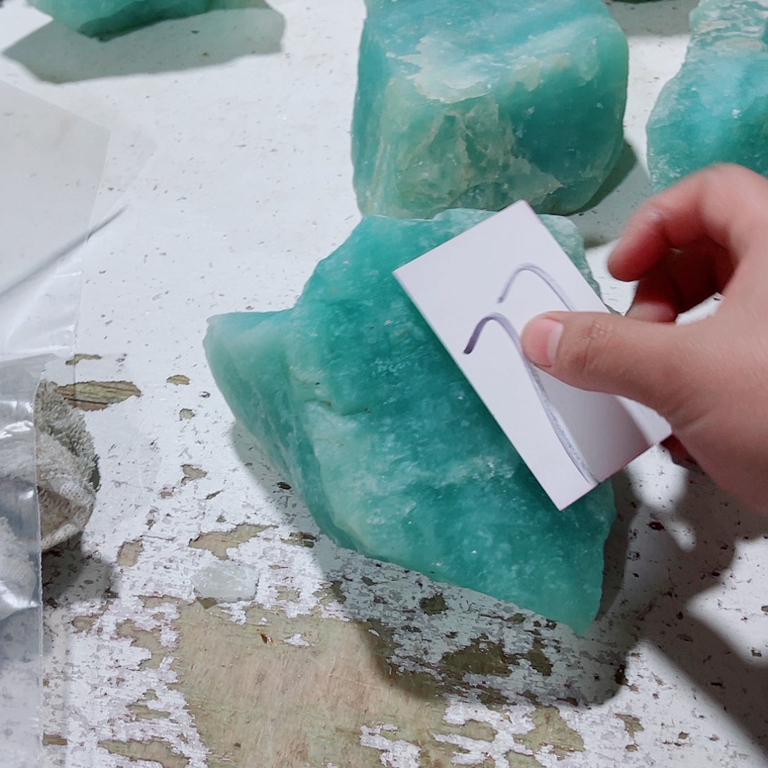 做***狼蛇纹石玉未镶嵌原石