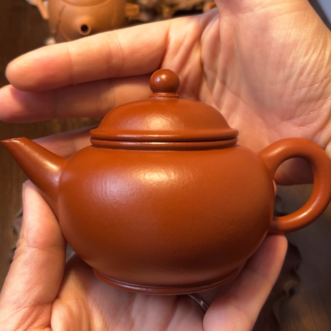 共***量茶壶紫砂宜兴紫砂壶全手工制作微瑕