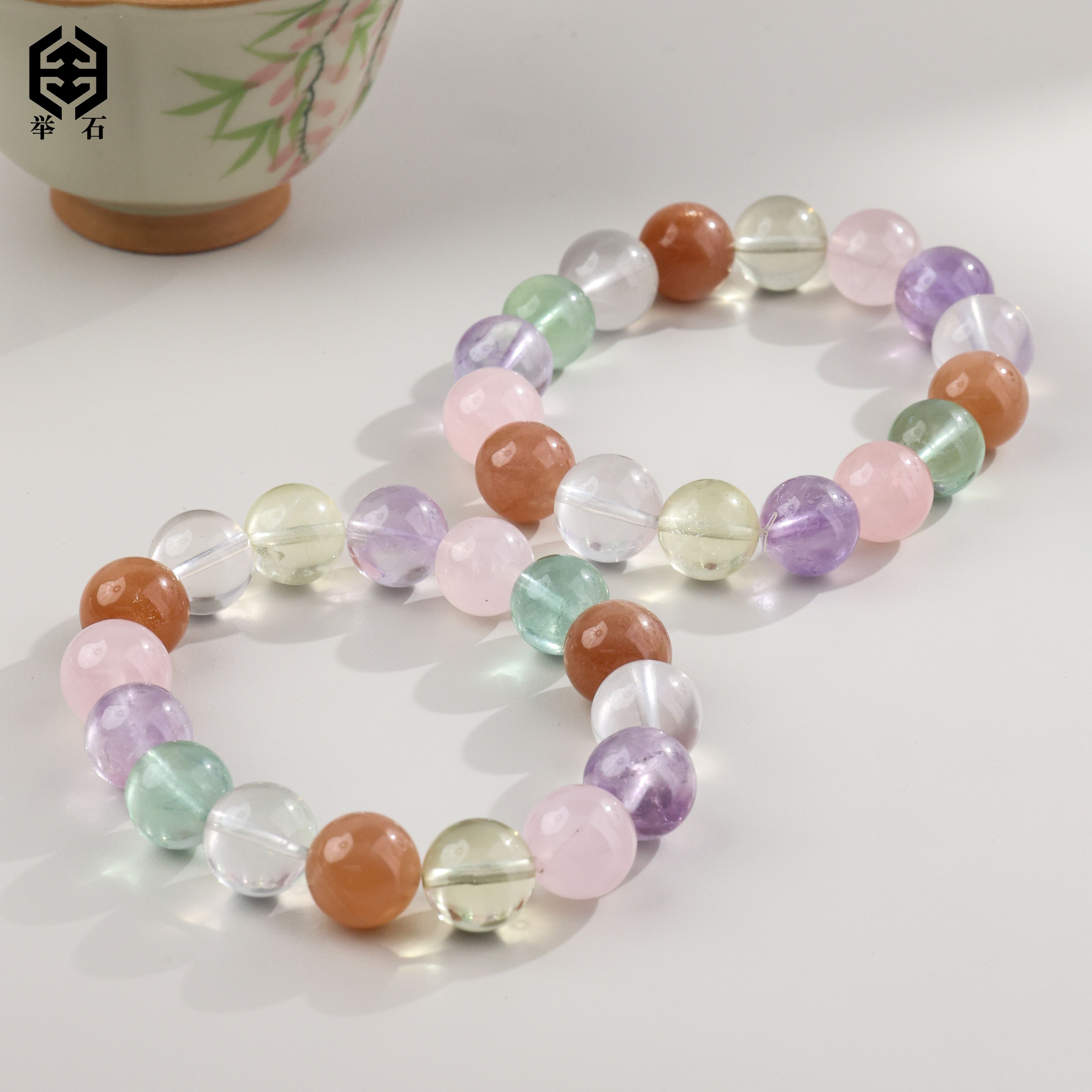 【举石精选】X1127-333-38水晶手串(一件/多样性发）X