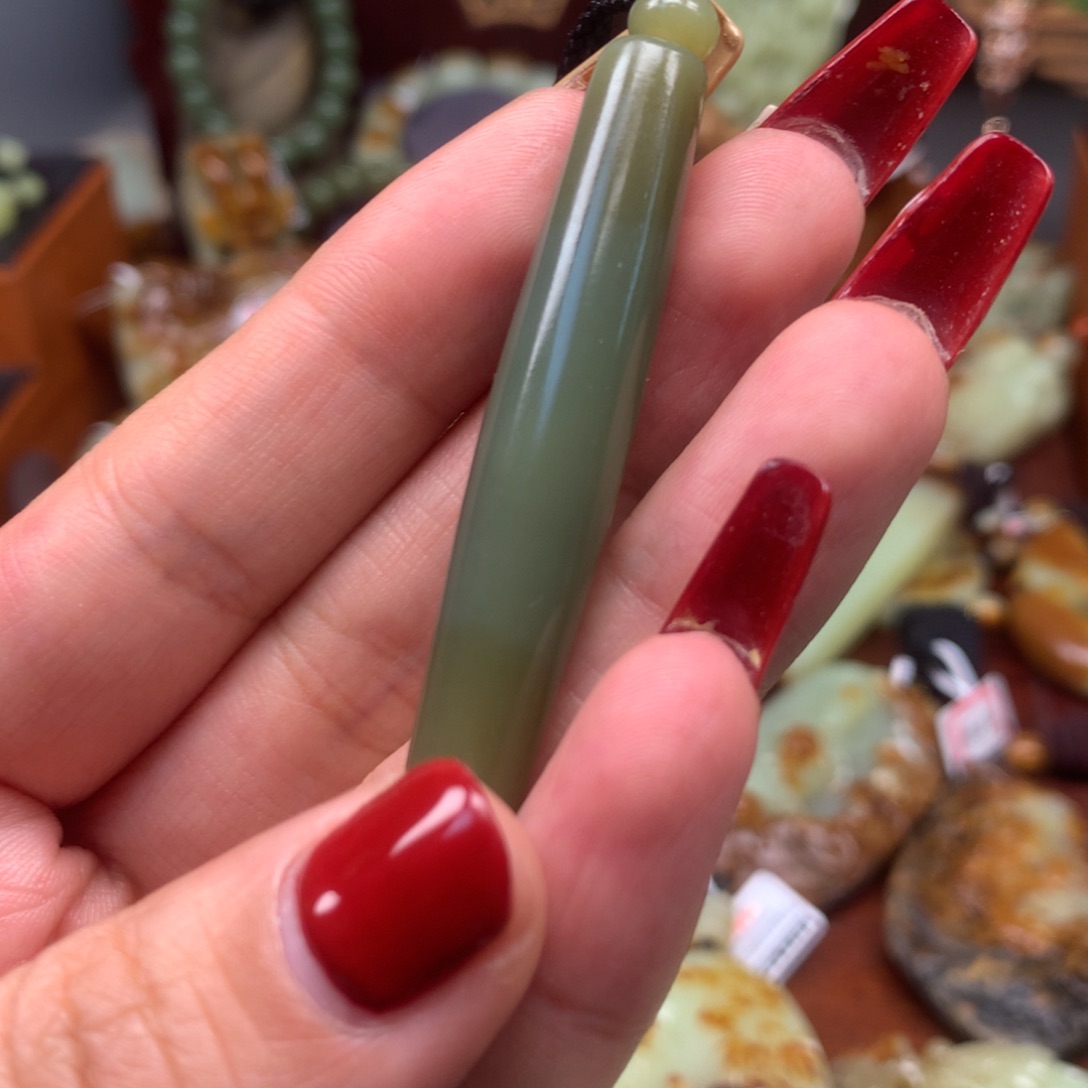 岫岩老玉（透闪石质玉）未镶嵌挂件