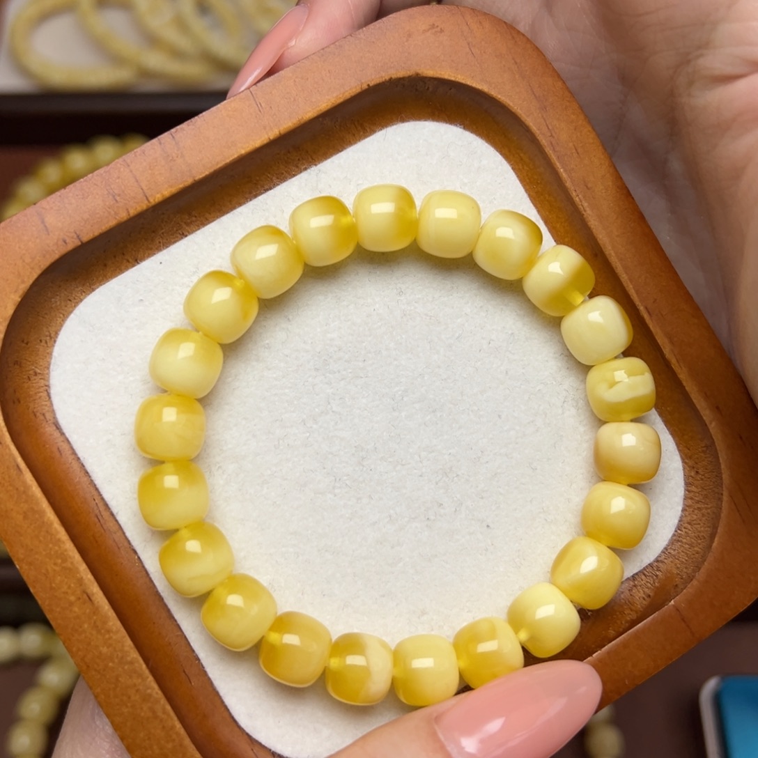 琥珀未镶嵌珠宝奇石9.5mm