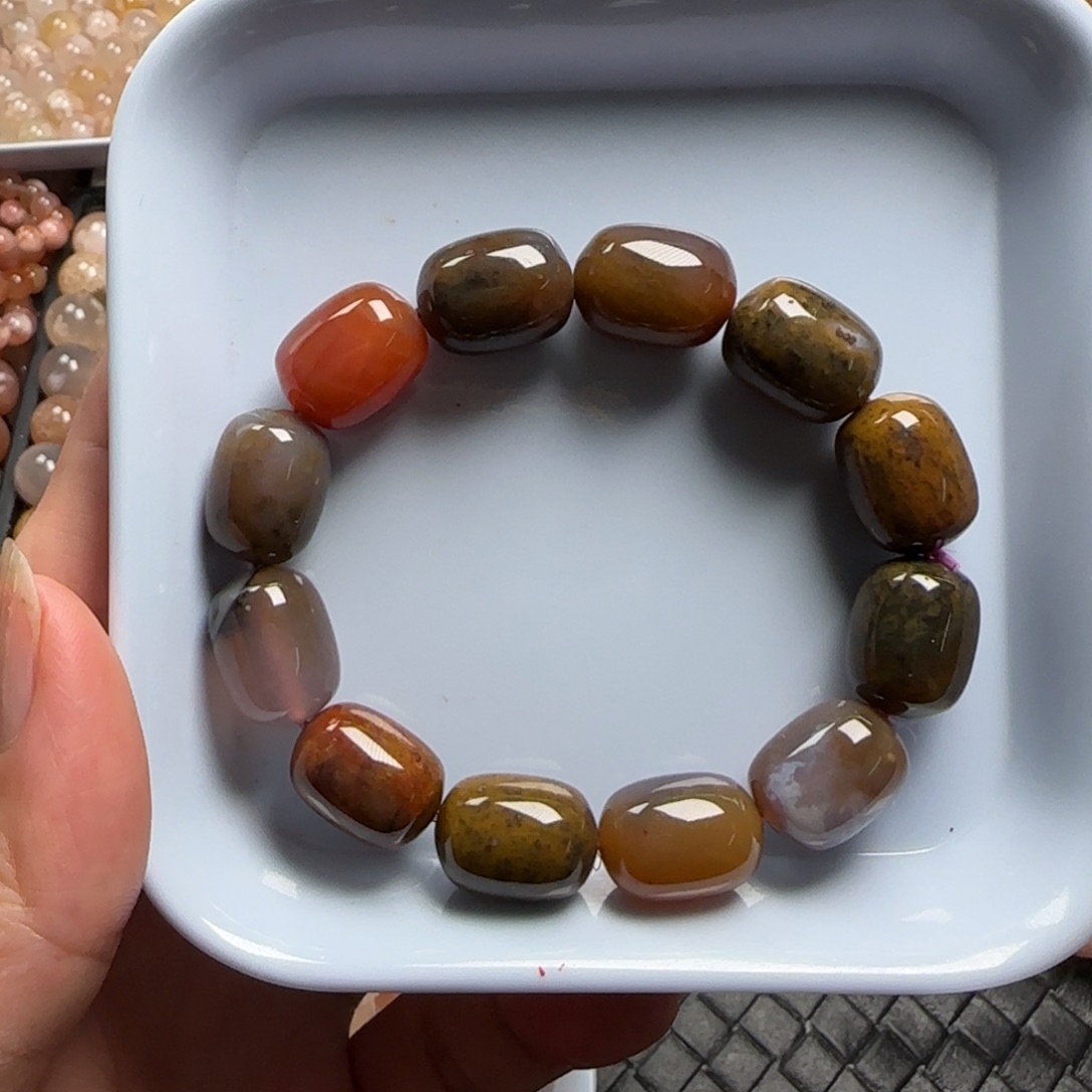 合金玛瑙/玉髓珠宝半成品