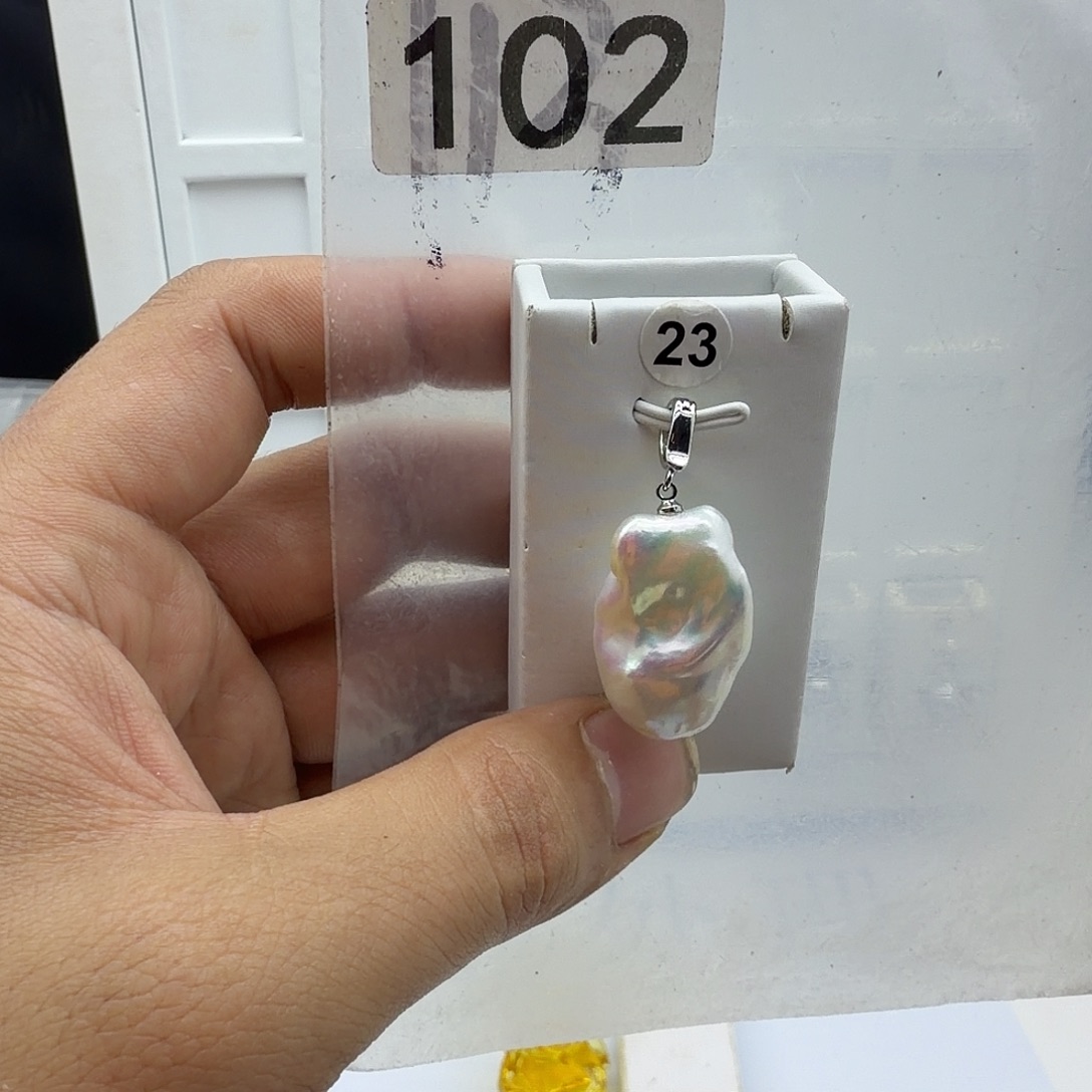 颈饰淡水珍珠合金