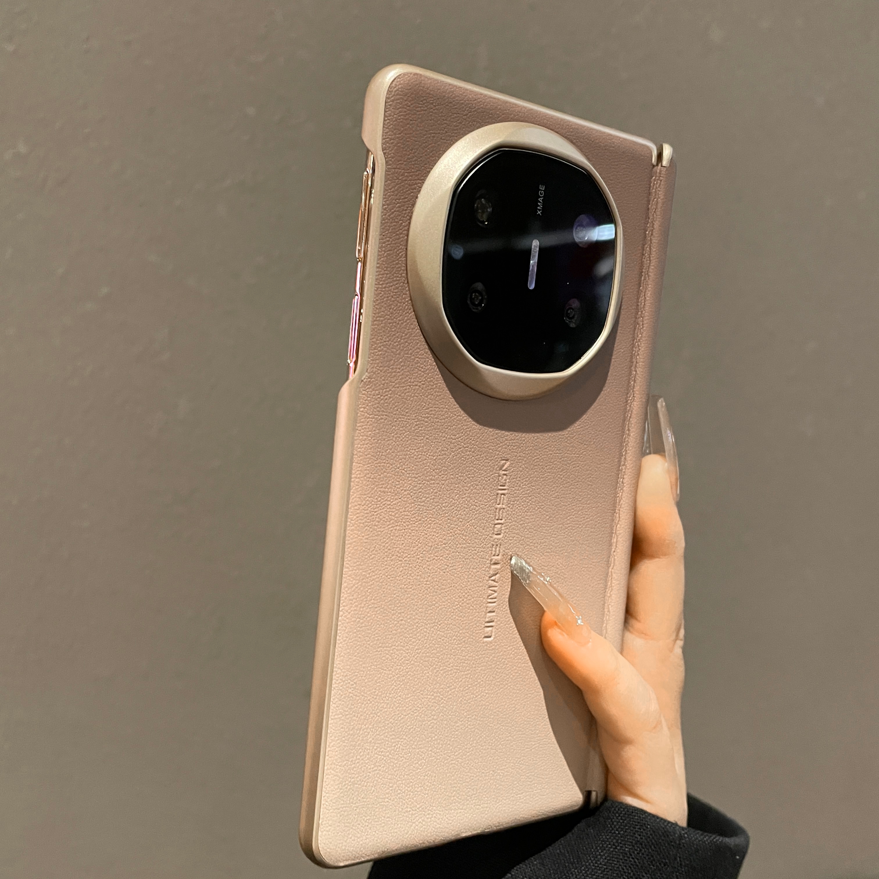 晕染渐变适用华为matex6手机壳折叠屏matex5典藏版磁吸中轴x3全包