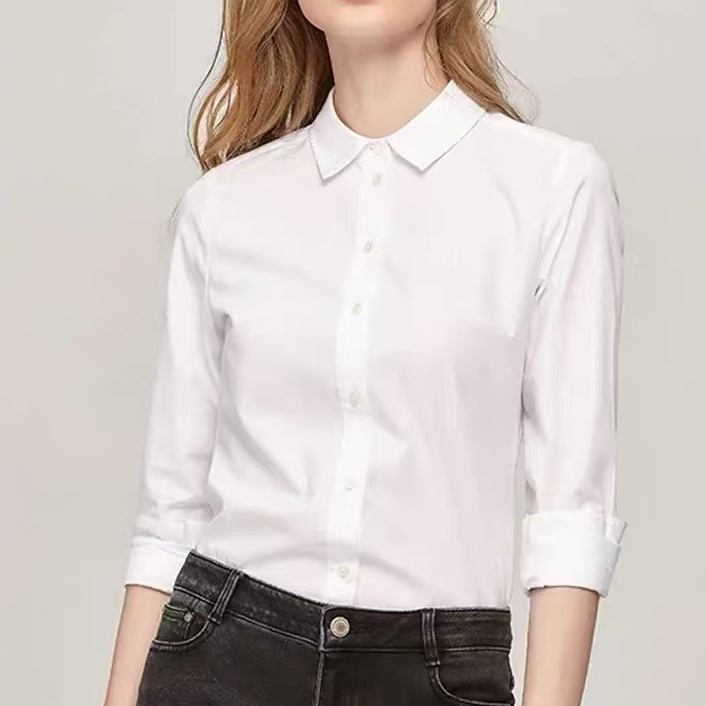 【美姐说】长绒棉百搭衬衫102503