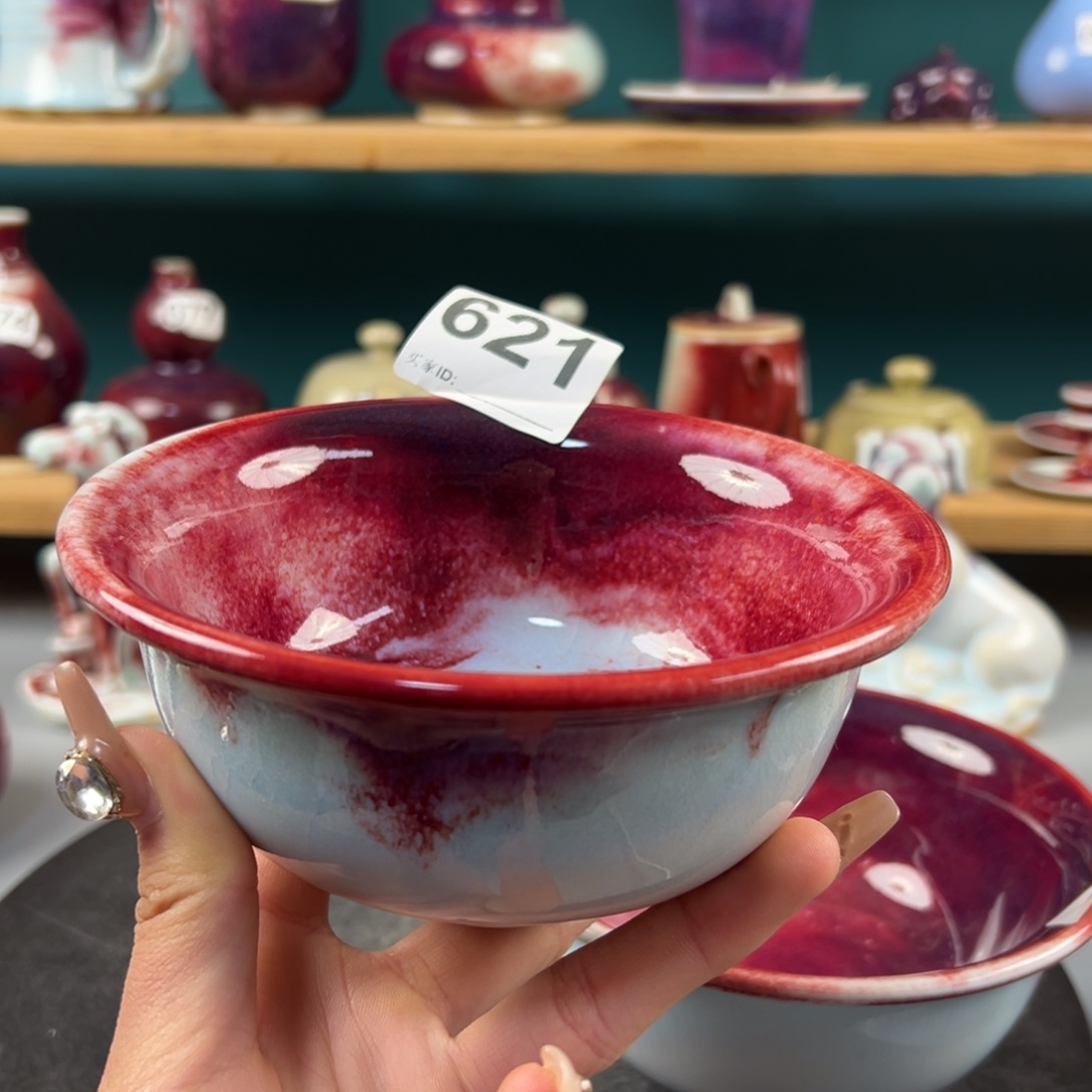 瓷片微瑕碗纯手工