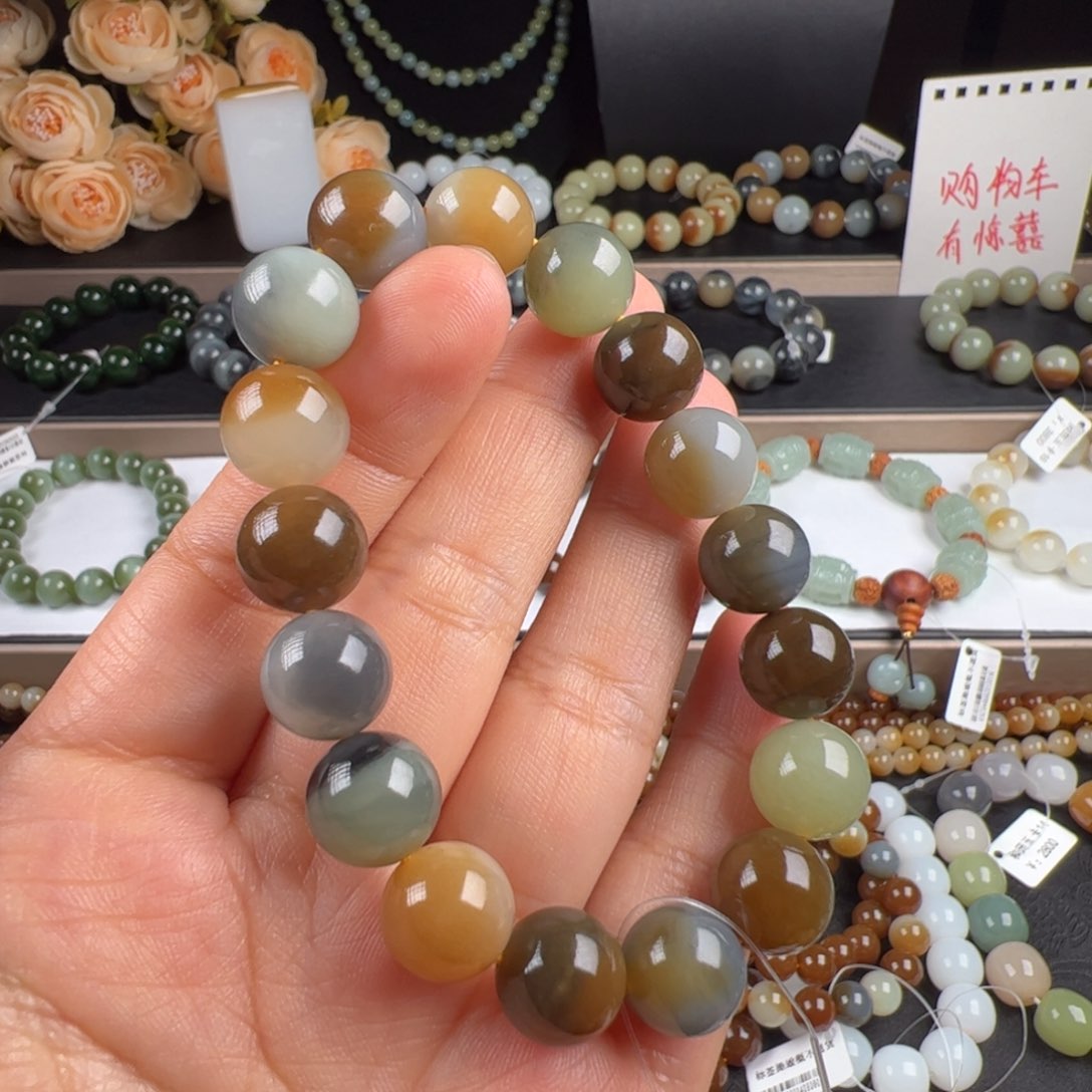 手链未镶嵌和田玉