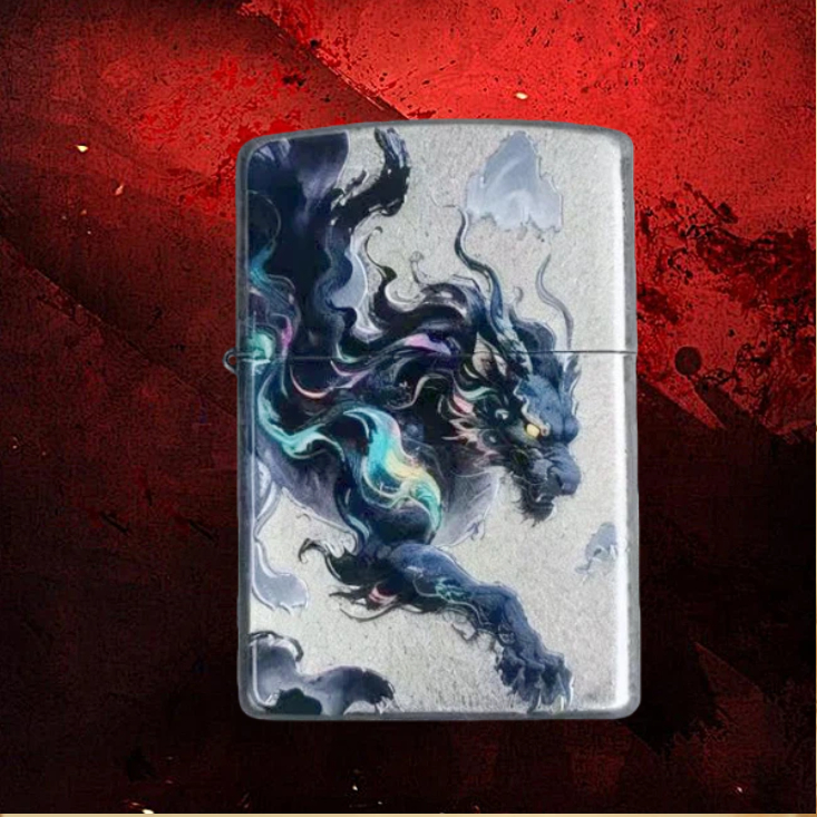 古银烬鬓麟焰男士防风打火机