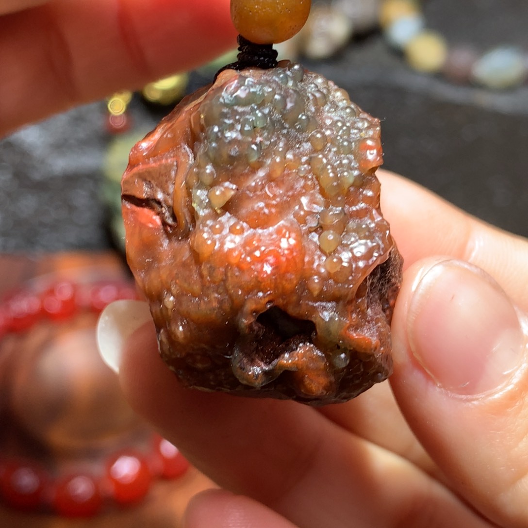 未镶嵌玛瑙/玉髓珠宝半成品