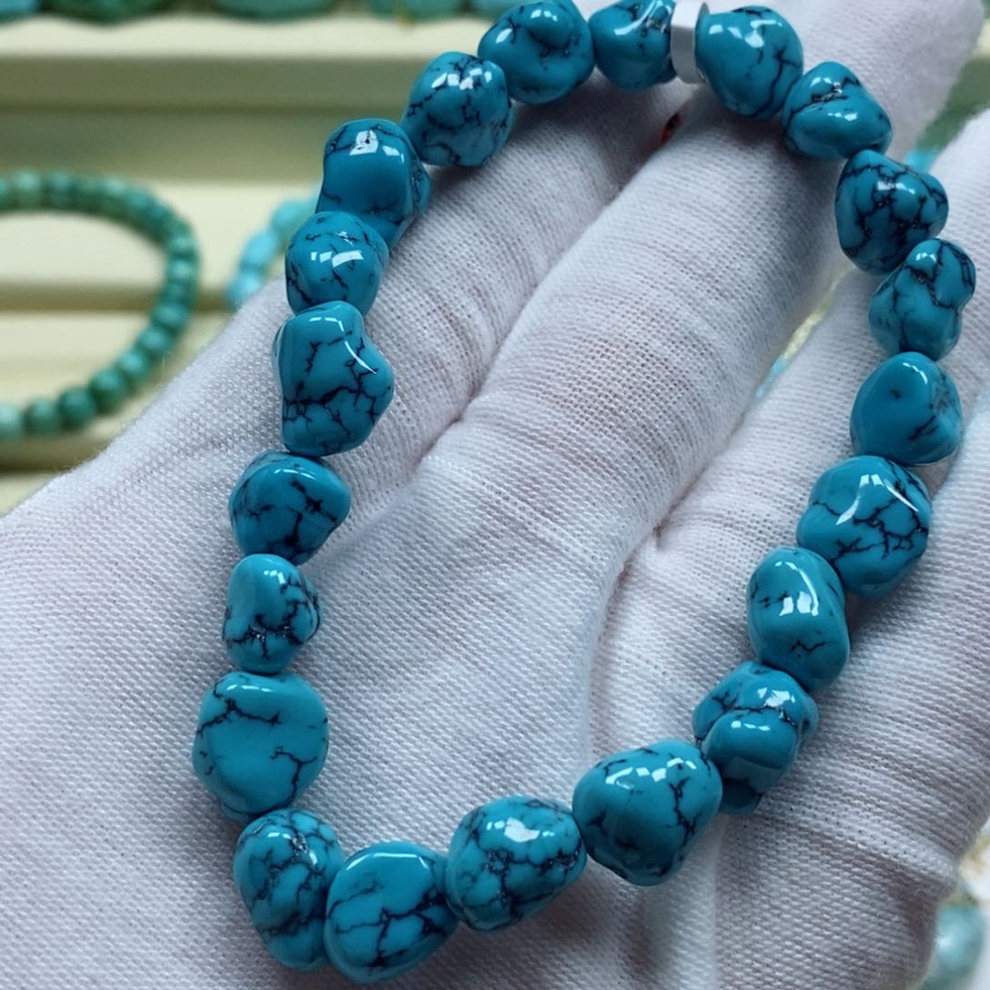 绿松石珠宝奇石未镶嵌