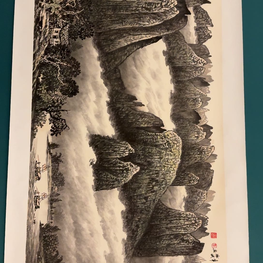 国画黎老师作品画作