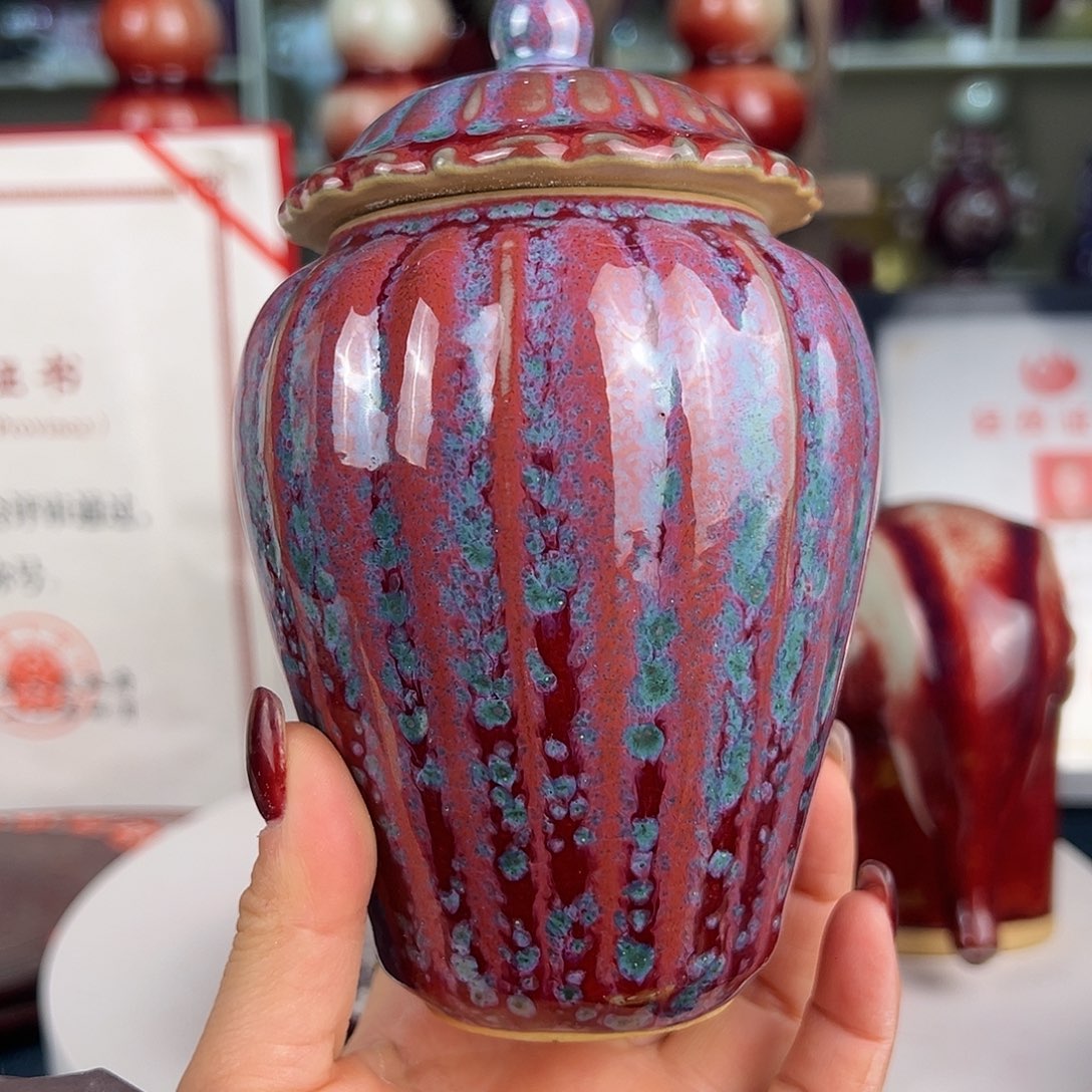 摆件郑家钧窑摆件