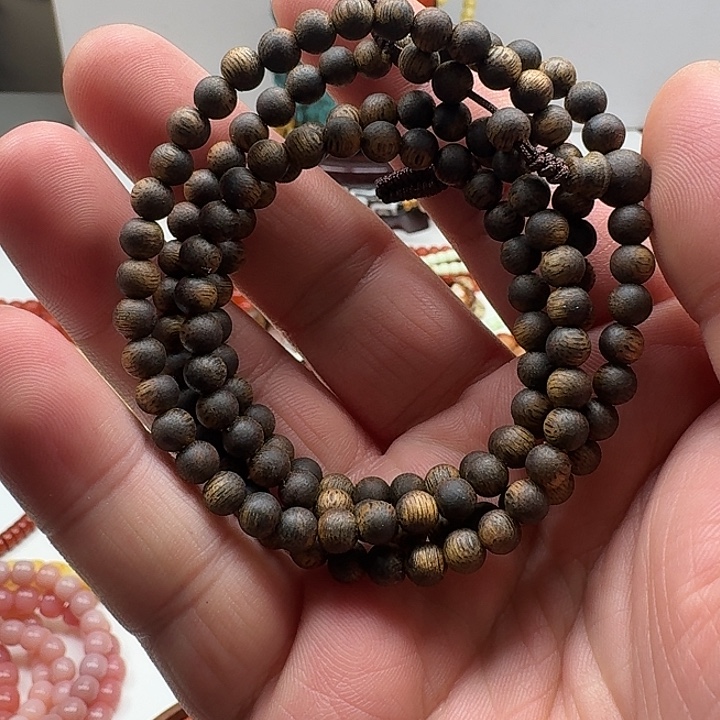 沉香手串5mm多圈手串一个
