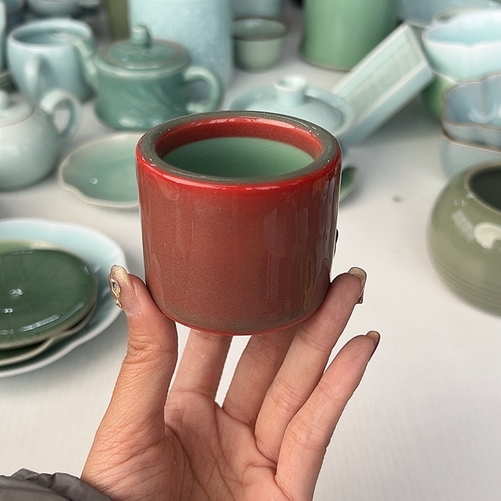 小米茶器龙泉青瓷