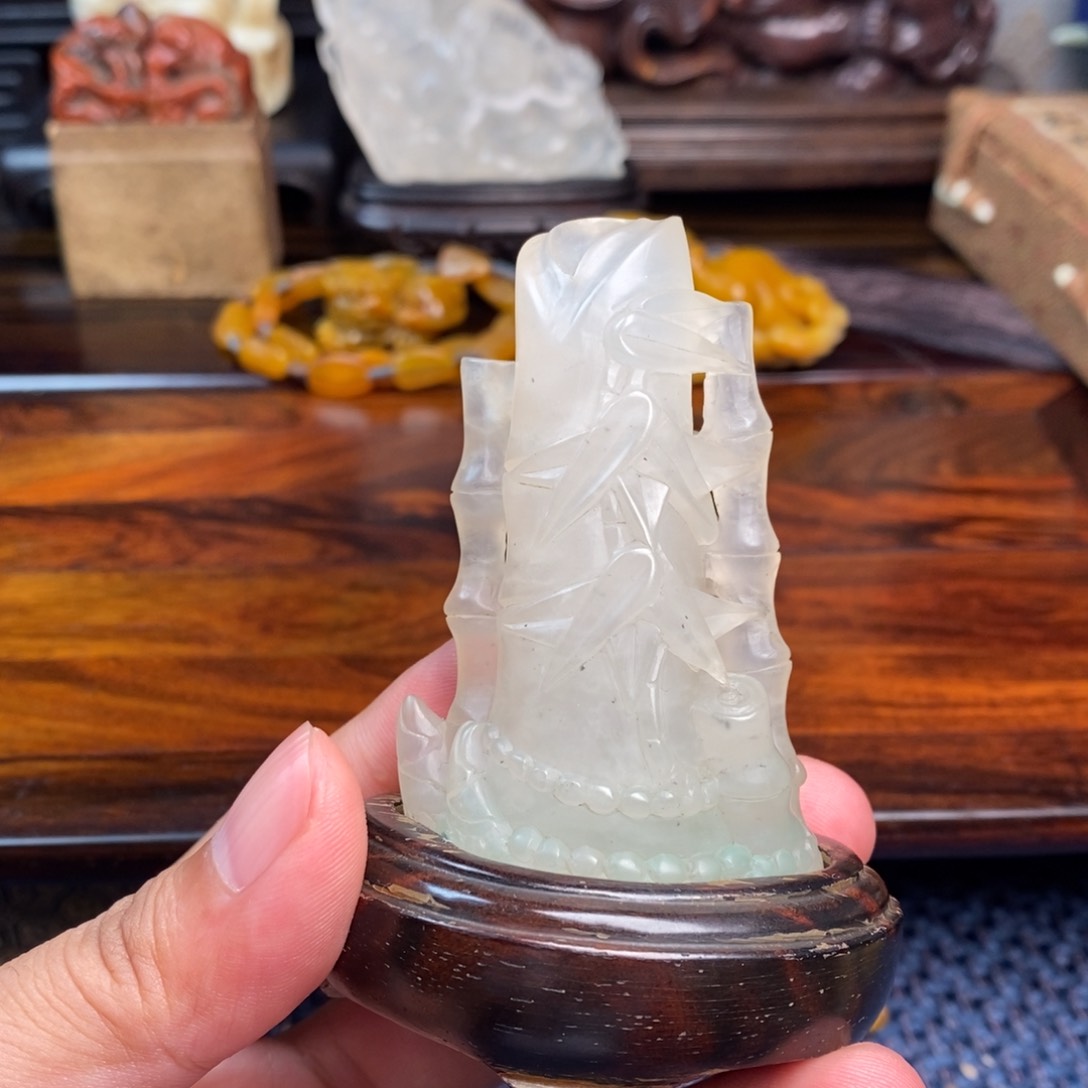 山**角寿山石收藏作品石