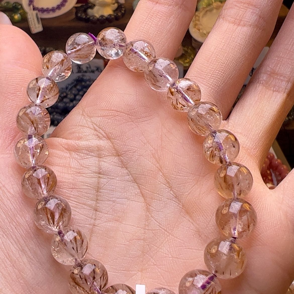 【闪购商品】水晶手串未镶嵌看*眼345