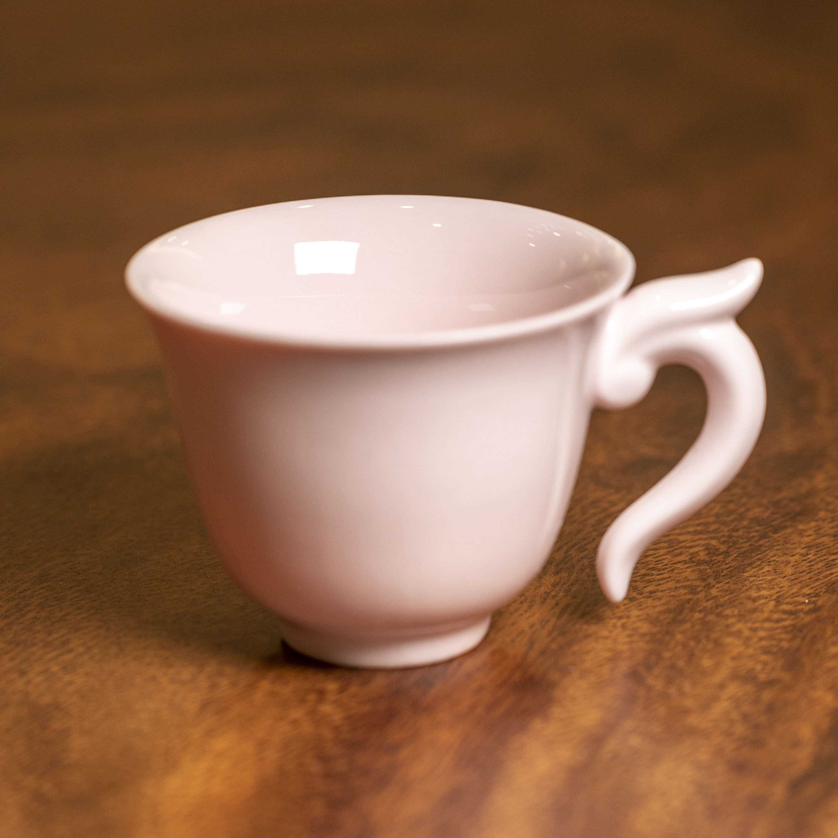 112号—高端粉色玲珑如意主人杯