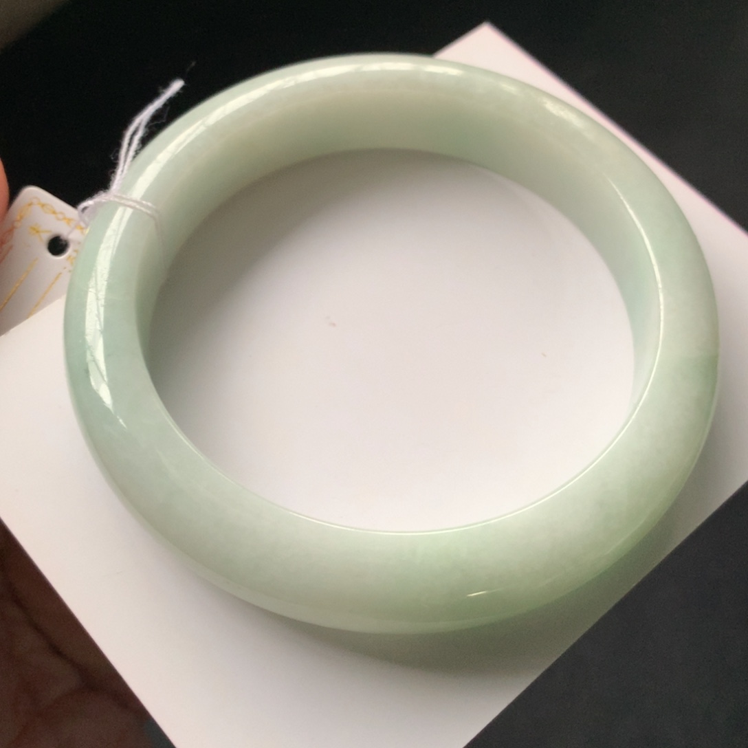 翡翠未镶嵌手镯28号57.7-11.9-8.6强推