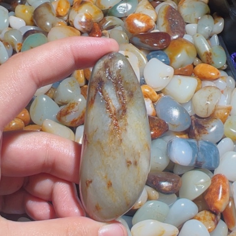 和田玉（糖玉）手链未镶嵌16