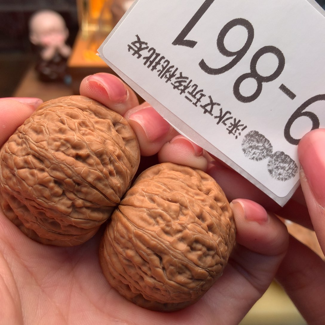 文玩核桃把件37铁锤