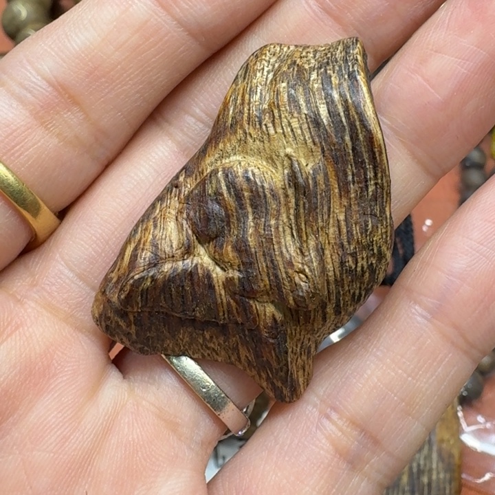 沉香吊坠馨安居沉香定制款