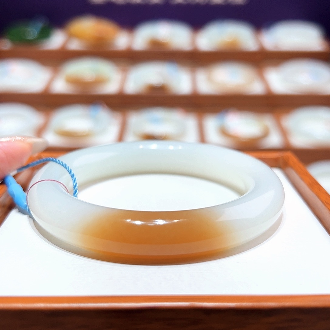 和田玉手镯53/52未镶嵌