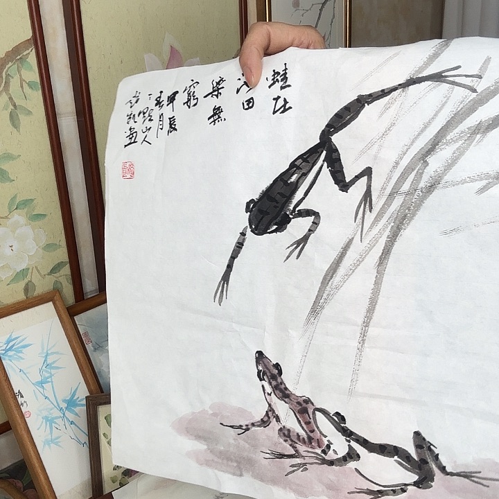 国画手绘作品原创