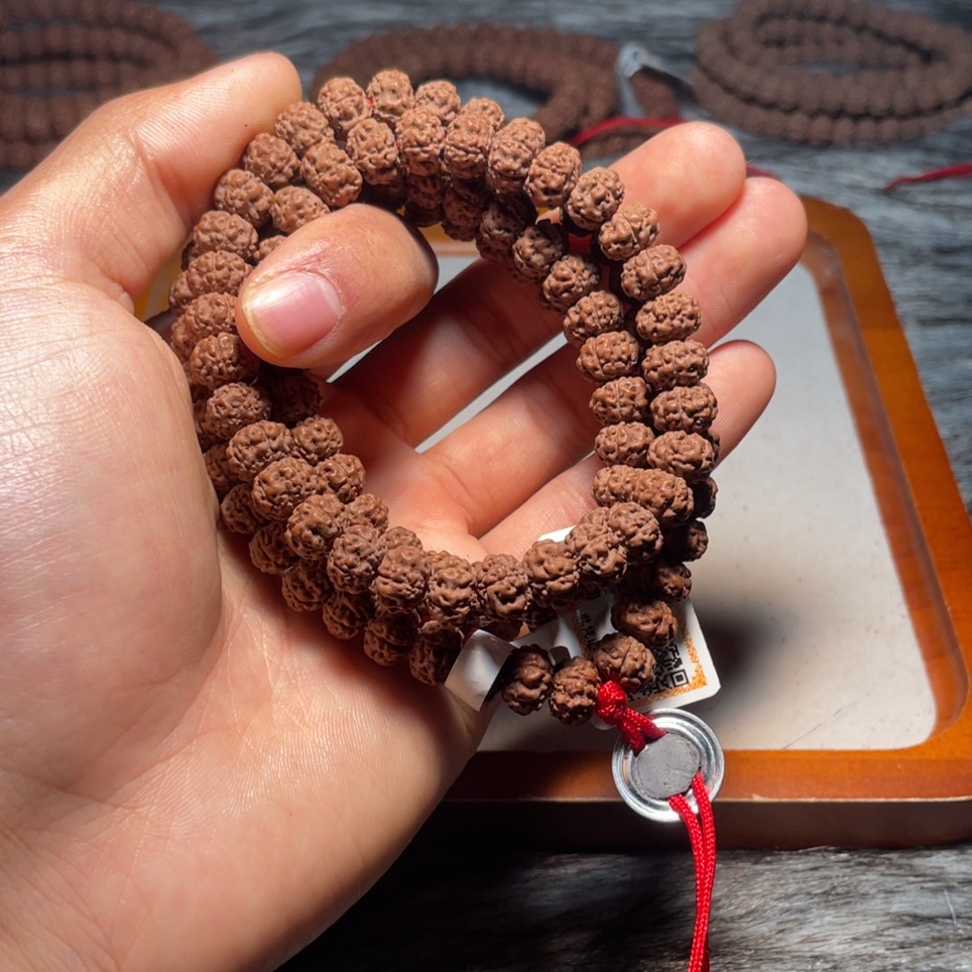 偶***坏手串金刚菩提超头战神双龙飞碟树祖108