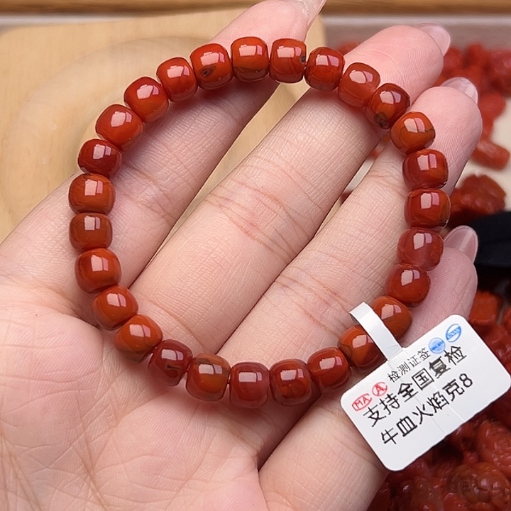 未镶嵌手串南红玛瑙30