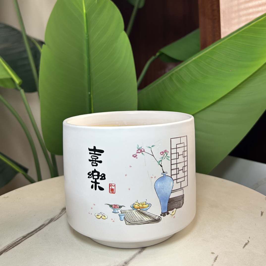 C181口14高12创意透气花盆适合蝴蝶兰多肉等绿植室内外装饰