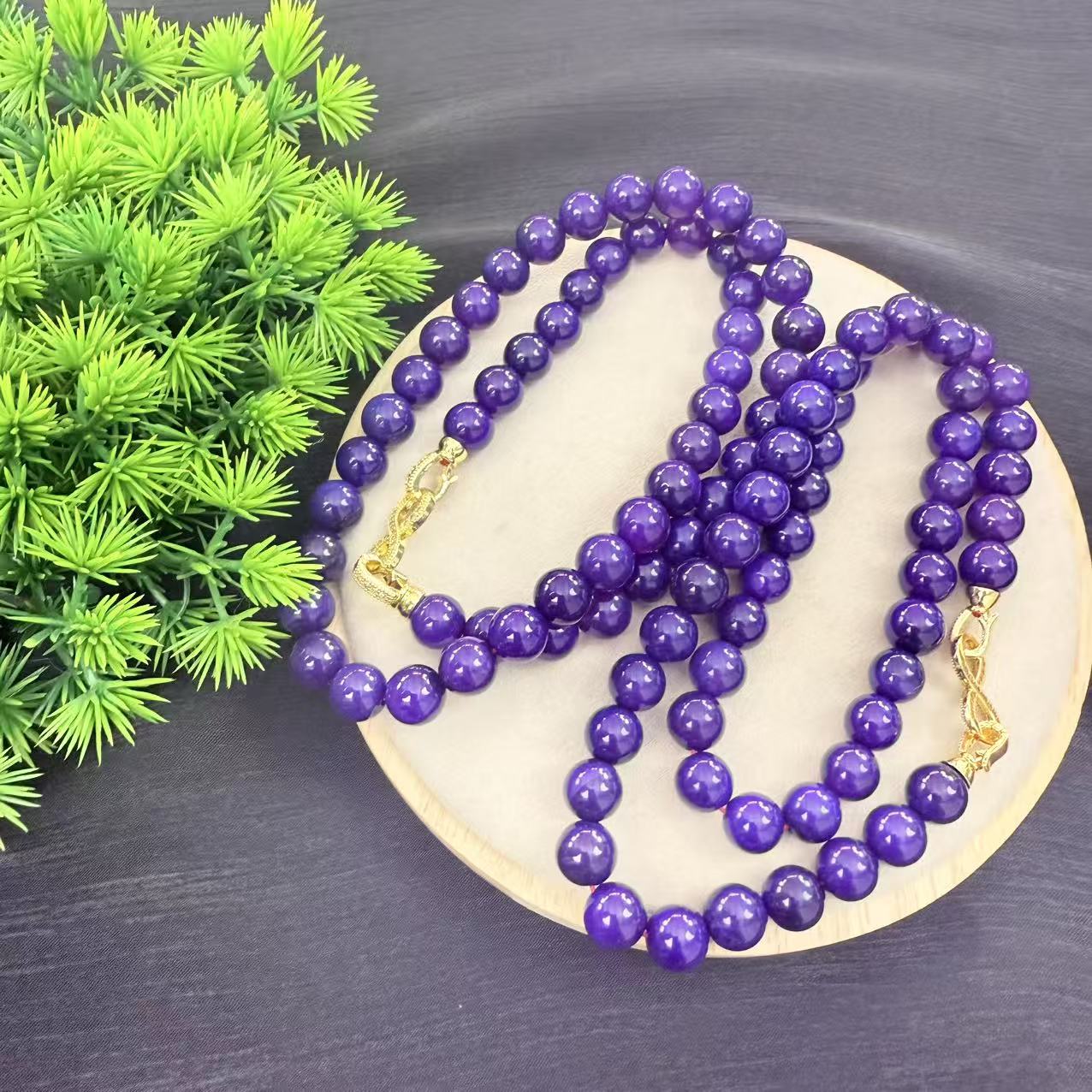 【福小满】JS04100  紫龙醇妈妈链 （多样性随机发其一）