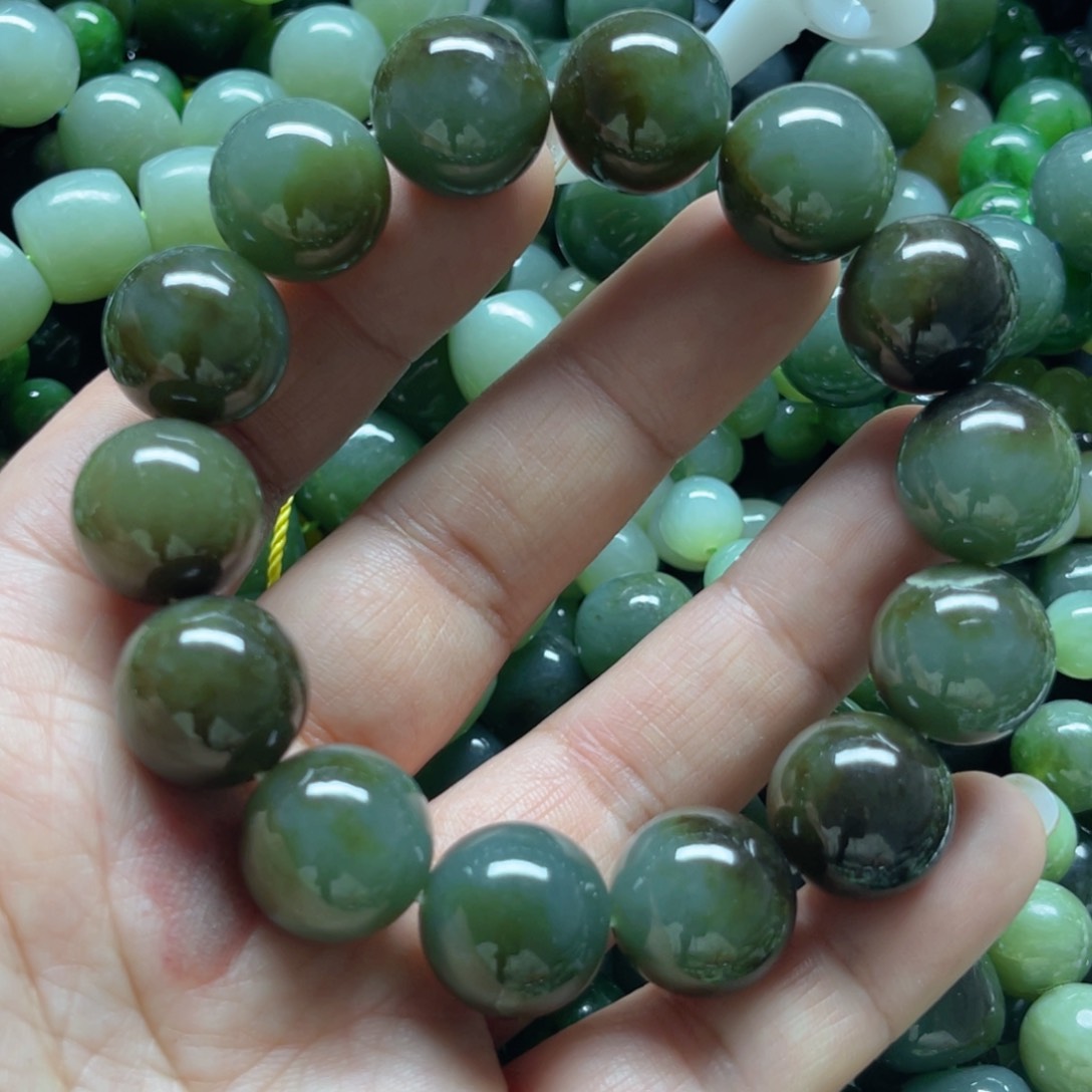 和田玉手链未镶嵌