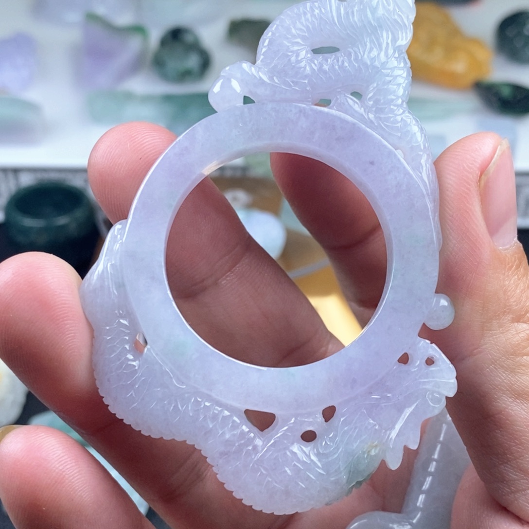 翡翠未镶嵌颈饰天然翡翠