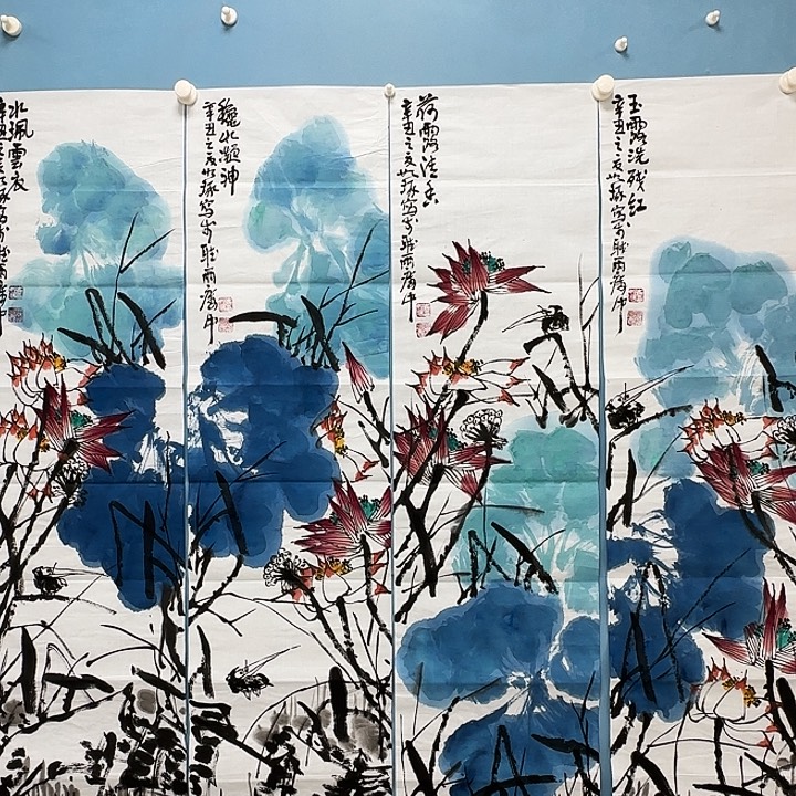 顺***仓竖款书画1236985269882369