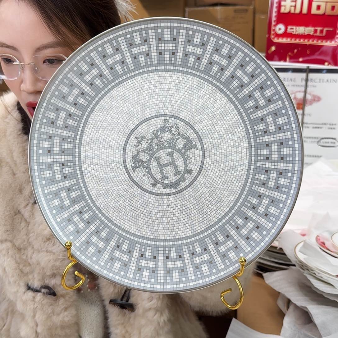 骨瓷高骨12英寸平盘30.5cm一个