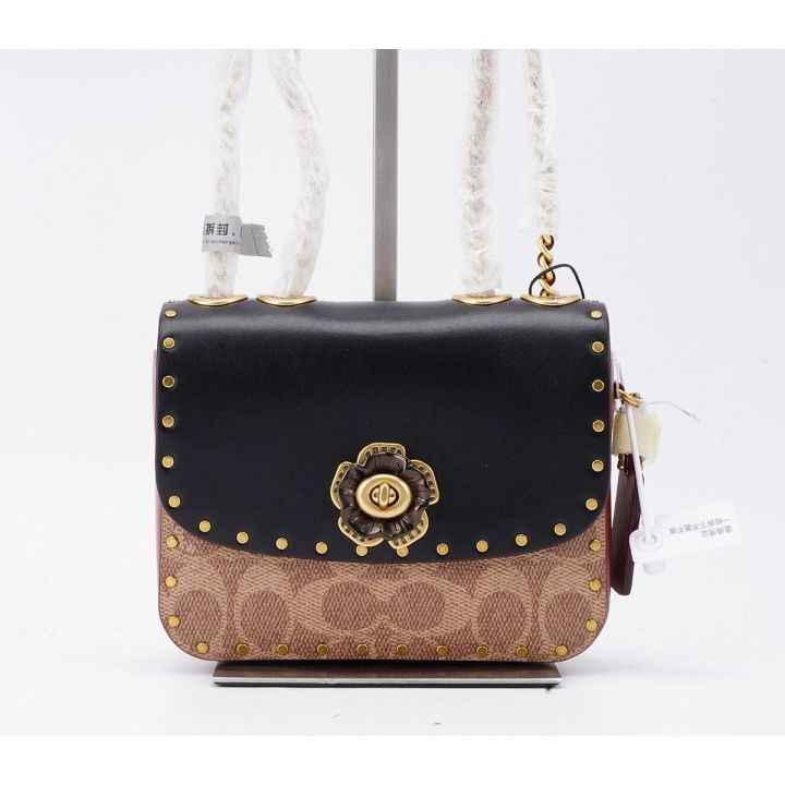 99新 COACH/蔻驰 【静文】Madison链条包mini/BG22015846