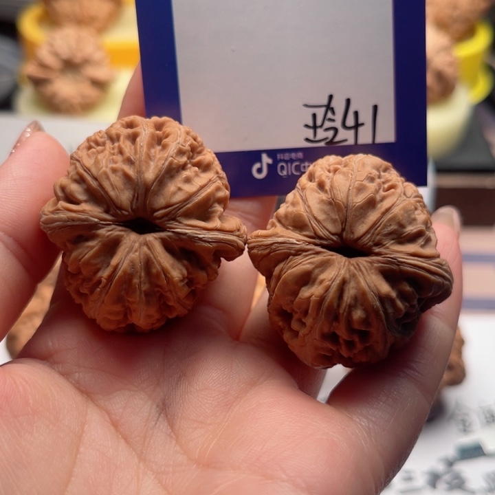 把件文玩核桃绽**蓝文玩核桃41