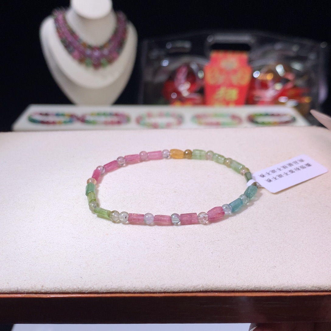 碧玺手链未镶嵌碧玺