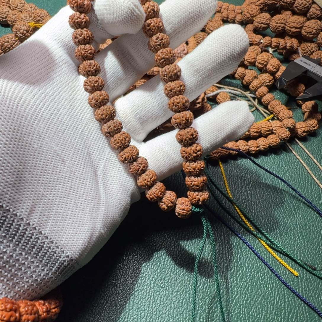 金刚菩提手串k**k655凹底梅花9.8