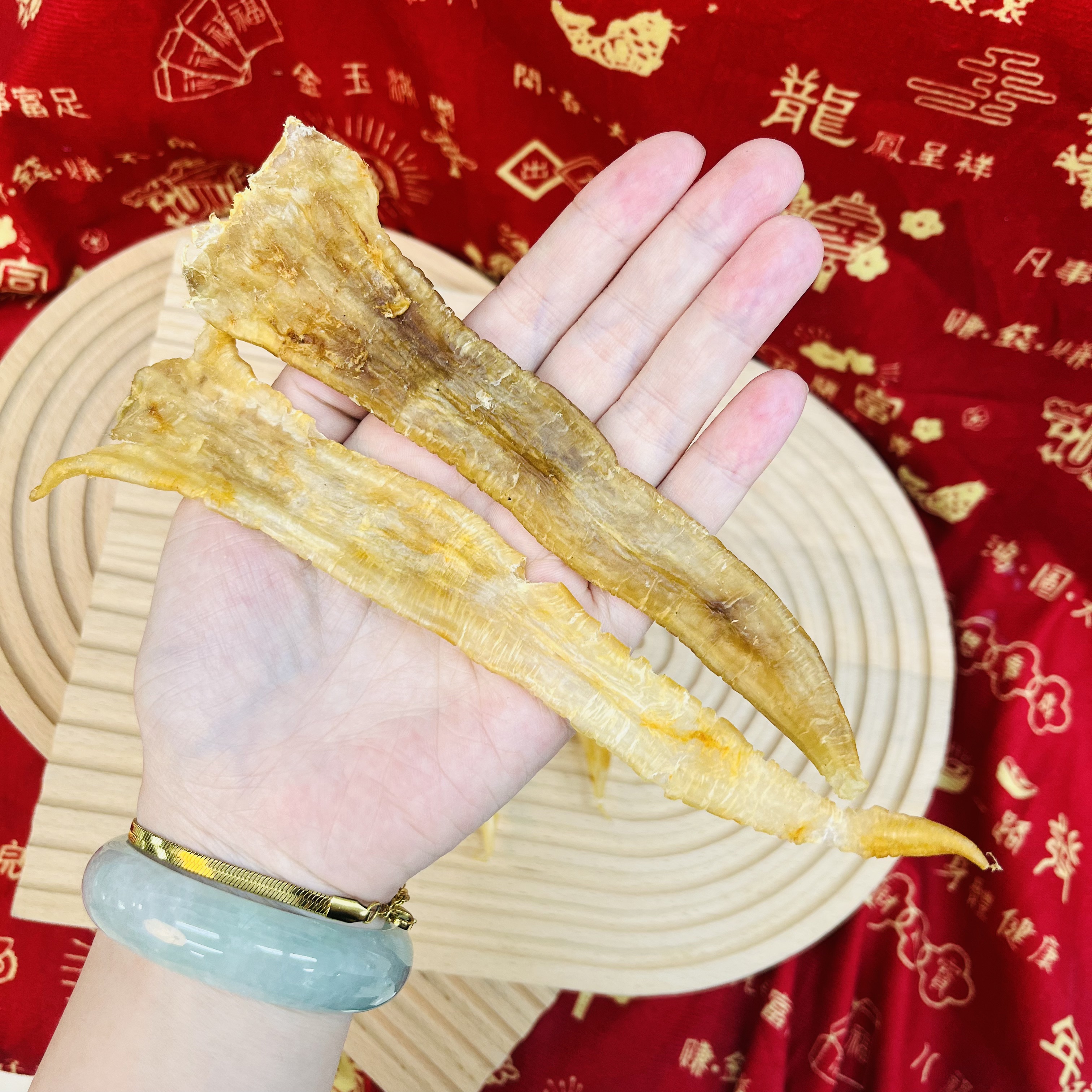 大金龙胶 老货野生双须 孩儿胶 厚肉款 自晒 滋补