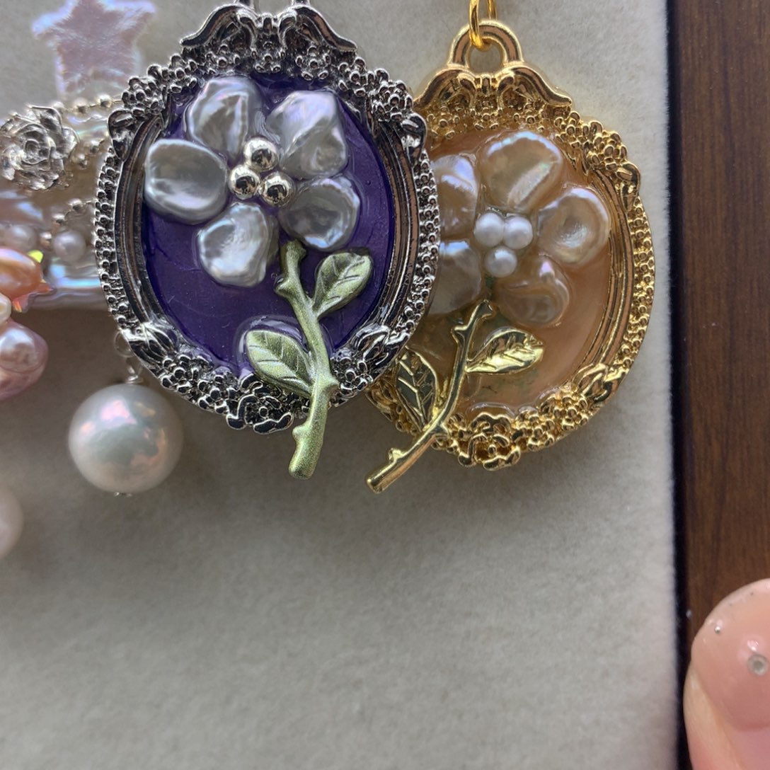 吊坠(不含链)合金淡水珍珠